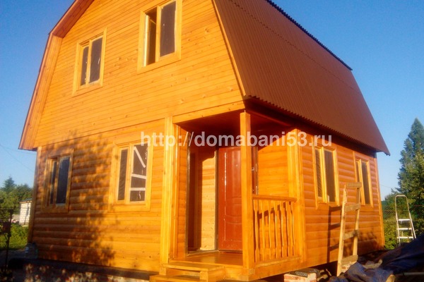 Дом по проекту №17 в Тамбовской области